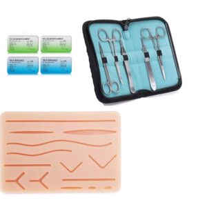 Multi-Layered Suture Practice Kit with Diverse Threads