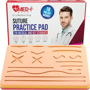 Suture Pad for Medical Training Simulation Kit
