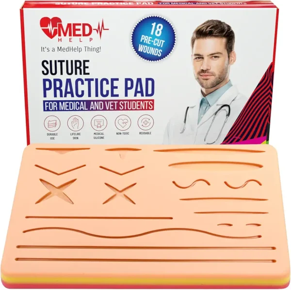 Suture Pad for Medical Training Simulation Kit