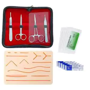 Suture Practice Kit with Sterile Threads and Tools