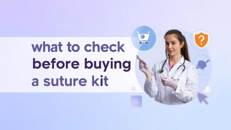 What to check before buying a suture kit online
